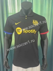 2023-24 Barcelona Black Thailand Soccer Jersey AAA-305