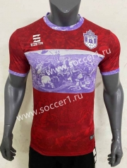 2023-24 Boreale Calcio Goalkeeper Red Thailand Soccer Jersey AAA-416