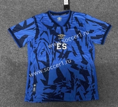 2023-24 El Salvador Blue Thailand Soccer Jersey AAA-3066