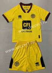 2023-24 Sheffield United Away Yellow Soccer Uniform-AY