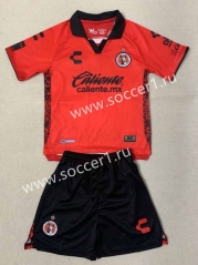 2023-24 Club Tijuana Home Red Soccer Uniform-AY