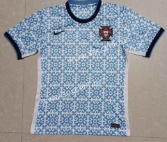 2023-24 Portugal Floralwhite Thailand Soccer Jersey AAA-709