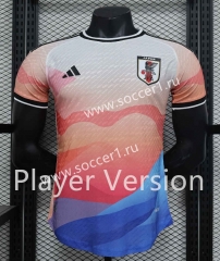 Player Version Japan Special Version Blue&Red&White Thailand Soccer Jersey AAA-888