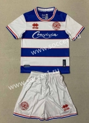 2023-24 Queens Park Rangers Home Blue&White Soccer Uniform-AY