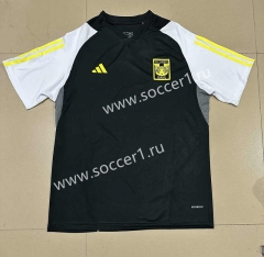 2023-24 Tigres UANL Black Thailand Training Soccer Jersey-9527