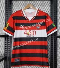 Retro Version 1999 Vitoria Esporte Clube Home Red&Black Thailand Soccer Jersey AAA-888