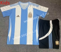 2023-2024 Argentina Blue&White Kids/Youth Soccer Uniform-709