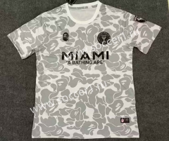 2023-2024 Inter Miami CF Grey&White Thailand Training Soccer Jersey AAA-2483