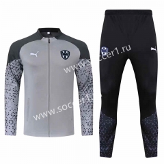 2023-24 Monterrey Light Grey Thailand Soccer Jacket Uniform-HR