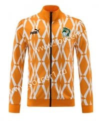 2023-2024 Ivory Coast Orange Thailand Soccer Jacket-LH