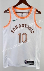 2024 City Version San Antonio Spurs White #10 NBA Jersey-311