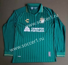 (S-3XL) 2023-24 Special Version Club León Green LS Thailand Soccer Jersey AAA-912