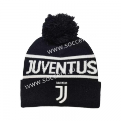 Juventus Black Hat Soccer Knitted Cap