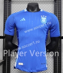 Player Version 2024-2025 Argentina Away Blue Thailand Soccer Jersey AAA-888