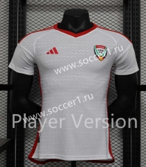 Player Version 2024-25 United Arab Emirates Home White Thailand Soccer Jersey AAA-888