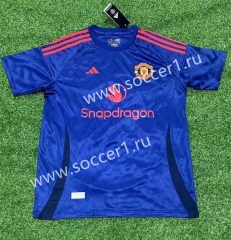 2024-25 Manchester United Blue Thailand Soccer Jersey AAA-0287