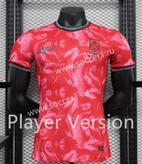 Player Version 2024-25 Korea Republic Home Red Thailand Soccer Jersey AAA-888
