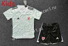 2024-2025 Wales Green&White Kids/Youth Soccer Uniform-5526