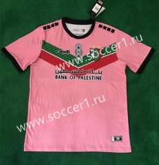 (S-4XL) 2022-2023 Palestino Pink Thailand Soccer Training Jersey -2038
