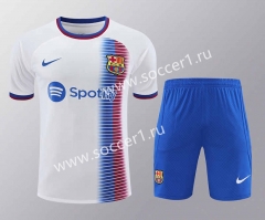 2024-2025 Barcelona White Thailand Soccer Uniform-418