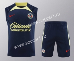 2024-2025 Club America Royal Blue Thailand Soccer Jersey AAA-418