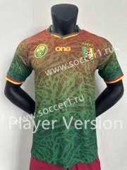 Player Version 2024-2025 Special Version Cameroon Green Thailand Soccer Jersey AAA-2016