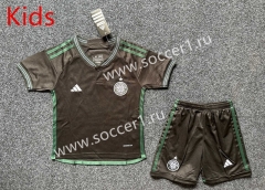 2023-2024 Celtic Away Black Kids/Youth Soccer Unifrom-GB
