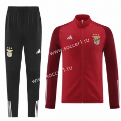 2023-2024 Benfica Red Thailand Soccer Jacket Uniform-LH