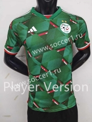 Player Version 2024-2025 Algeria Away Green Thailand Soccer Jersey AAA-9926