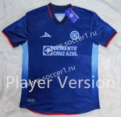(S-3XL) Player Version 2023-2024 Cruz Azul 2nd Away Royal Blue Thailand Soccer Jersey AAA-912