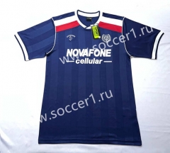 Retro Version 87-89 Dundee F.C. Home Royal Blue Thailand Soccer Jersey AAA-709
