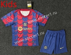2024-2025 Barcelona Red&Blue Kid/Youth Soccer Uniform-GB
