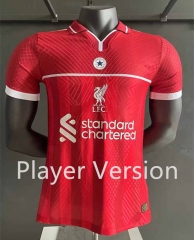 Player Version 2024-2025 Liverpool Jointly Designed Red Thailand Soccer Jersey AAA-518