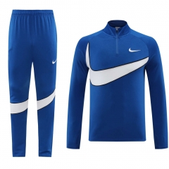 Nike Camouflage BlueThailand Soccer Tracksuit-LH
