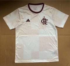 2024-2025 Special Version Flamengo White&Pink Thailand Soccer Jersey AAA