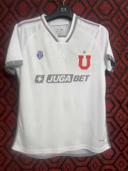 2024-2025 Universidad Católica Away White Thailand Soccer Jersey AAA-7209