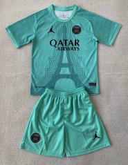 2024-2025 Concept Version Paris Blue&Green LS Soccer Uniform-AY