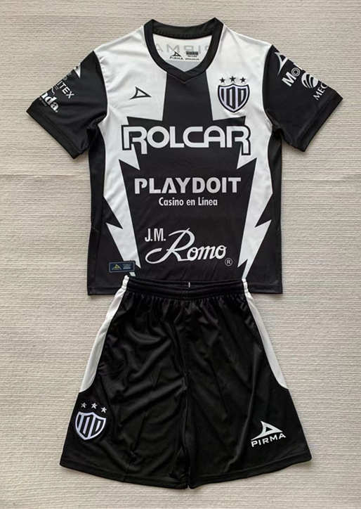 20242025 Club Necaxa Away Black&White Soccer Necaxa