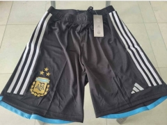 2023-2024 Argentina Home Black Thailand Soccer Shorts