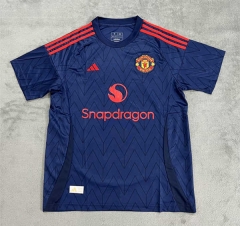 2024-25 Manchester United Away Royal Blue Soccer Jersey AAA-4506