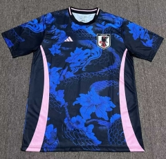 2024-2025 Dragon Special Edition Japan Black&Blue Thailand Soccer Jersey AAA-1146