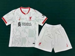 2024-25 Liverpool Away White Soccer Uniform-8975