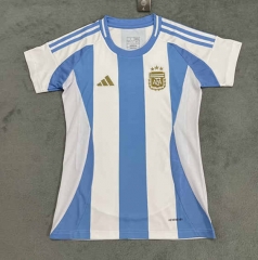 2024-2025 Argentina Home Blue&White Women Thailand Soccer Jersey AAA-4506