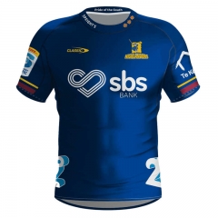 2024 Highlanders Blue Thailand Rugby Jersey