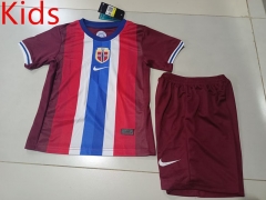 2024-2025 Norway Home Red Kids/Youth Soccer Uniform-507