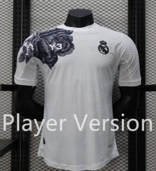 Player Version 2024-2025 Real Madrid Y3 White Thailand Soccer Jersey AAA-888