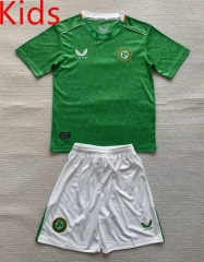 2024-25 Ireland Home Green Kids/Youth Soccer Uniform-AY