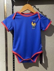 2024-2025 France Home Blue Baby Soccer Uniform-7411