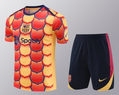 2024-25 Barcelona Red&Yellow Thailand Soccer Uniform-418