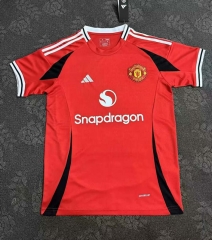 2024-25 Manchester United Home Red Soccer Jersey AAA-0485